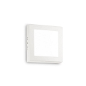 ceiling luminaire UNIVERSAL D17 ON-OFF square IP20, white 