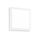 ceiling luminaire UNIVERSAL D30 ON-OFF square IP20, white 