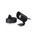 Outdoor LED Aufbau-Bodenstrahler KOALA, IP65, 7W 3000K 340lm 35�, CRi>90, schaltbar, schwarz, mit Befestigungsgurt