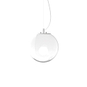 pendant luminaire MAPA CLEAR SP1 �20cm 1 flame E27 IP20, opal 