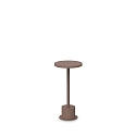 bollard lamp TOFFEE D160 H025 IP65, coffee brown 