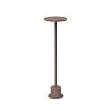 bollard lamp TOFFEE D160 H050 IP65, coffee brown 
