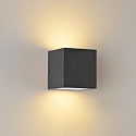 Au�enwandleuchte Up&Down, IP44, eckig, 2x GX53, exkl. Leuchtmittel, Aluminium / Glas, Anthrazit