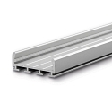 LED surface mount profile WING20 SMALL, anodized aluminium, length 200cm
