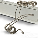 Accessory for profile WING20 - bracket for recessed mount, chromed, 2 pieces
