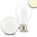 LED Filament Birnenform A60, E27, 5W 2700K 500lm, dimmbar, milky / matt