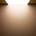 ISOLED LED Panel frameless, 600 diffus, 50W, warmwei�, dimmbar