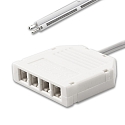 MiniAMP 60cm lace to 4-way distributor (female), max. 3A