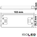 ISOLED LED Trafo 12V/DC, 0-15W, ultraflach, SELV