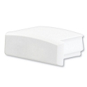 Accessory for profile SURF12 FLAT - endcap (1 pc.), EC1W, white, closed