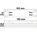 ISOLED LED Trafo 12V/DC, 0-60W, Gitter Slim