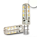 LED Stiftsockellampe 48SMD, IP62, vergossen, G4, 12V AC/DC, 2W 4000K 150lm 360�, nicht dimmbar