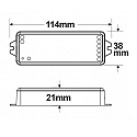 ISOLED Sys-Pro Funk Mesh PWM-Controller, 1-4 Kanal, 12-24V DC 4x3A