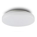 Outdoor LED ceiling / wall luminaire IP54, 24W, ColorSwitch 3000K|4000K, 2700lm 120�, white, with HF motion sensor