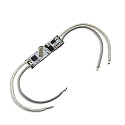 LED Mini PWM-Controller zum Einbau unter Profilcover, Zwischenstecker, 1 Kanal, 12-24V DC, 3A