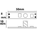 ISOLED LED Mini PWM-Controller zum Einbau unter Profilcover, Zwischenstecker, 1 Kanal, 12-24V DC, 3A