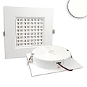 LED downlight PRISM 25W, UGR<19, suitable for offices, IP54, neutral white, fixed optics, dimmable, 25W 4000K 2920lm 90�