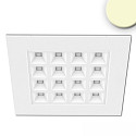 LED office panel UGR<16 Line 625, IP40, 16 light outlets, 36W 3000K 4100lm, white, TRIAC dimmable