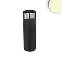 LED Pollerleuchte-5, IP54, 6W 3000K 280lm, Aluminium, sandschwarz, H�he 30cm