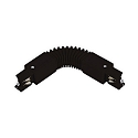 3-Phasen SERIE S1 - Flex-Verbinder, IP20, L�nge 24.5cm / sichbar 18cm, Kunststoff, schwarz