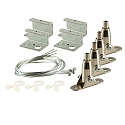 Accessory for UGR<16 Line panels - steel rope suspension (4 pc.) with movable ceiling mounts, 150cm