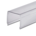 Zubeh�r f�r Profil SURF24(FLAT) / DIVE24(FLAT) - Abdeckung COVER31 transparent, 85% Transluzenz, 200cm