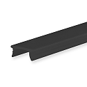 Zubeh�r f�r Profil SURF8 / UP8 / UP10 - Abdeckung COVER34 schwarz/matt, 25% Transluzenz, 200cm