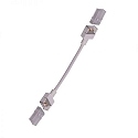 Clip-connector with cable (max. 5A) for 2-pole IP68 LED strips (with 1.2cm width and pitch >0.8cm)