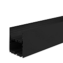 LED Profilsystem LAMP40, Aluminium pulverbeschichtet, 200cm, Schwarz