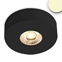 LED under cabinet or recessed light MiniAMP, 3W, 24V DC, rotatable, dimmable, 3W 3000K 240lm 60�, black