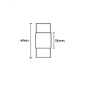 ISOLED Clip-Verbinder (max. 5A) f�r 4-pol. IP68 Flexstripes mit 1.2cm Breite und Pitch-Abstand >0.8cm