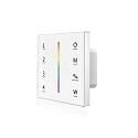 Sys-Pro RGB+W 4 Zonen Einbau-Touch-Fernbedienung + DMX Output, 230V, Wei�
