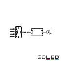 ISOLED MiniAMP LED Touch/Funk PWM-Dimmer mit PIR Sensor, 1 Kanal, 12-24V DC 5A, inkl. Fernbedienung, IP20
