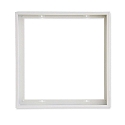 Accessory for LED panel - surface mounting frame, aluminium, white RAL 9016, panel 600 (60 x 60cm), quick mounting