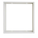 Accessory for LED panel - surface mounting frame, aluminium, white RAL 9016, panel 625 (62.5 x 62.5cm), quick mounting