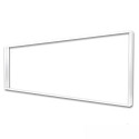 Accessory for LED panel - surface mounting frame, aluminium, white RAL 9016, panel 1200 (30 x 120cm), standard mounting