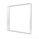 Accessory for LED panel - surface mounting frame, aluminium, white RAL 9016, panel 600 (60 x 60cm), standard mounting