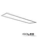 Accessory for LED panel - recessed mounting frame, aluminium, white RAL 9016, panel 1200 (30 x 120cm)