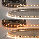 LED CRI919 / 940 MiniAMP Flex strip, 24V, 10W, dynamic white, both sided cable with male plug, 250cm