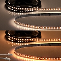 LED CRI919 / 940 MiniAMP Flex strip, 24V, 15W, dynamic white, both sided cable with male plug, 120cm