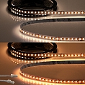 LED CRI919 / 940 MiniAMP Flex strip, 24V, 15W, dynamic white, both sided cable with male plug, 500cm