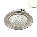 LED furniture recessed spotlight MiniAMP with lens, 24V DC, IP44, � 6.5cm, 4W 3000K 250lm 60�, CRI>90, fixed, dimmable