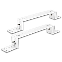 Accessory for LED panel - surface mounting bracket, aluminium, white, panel 1200 (30 x 120cm)