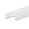 Zubeh�r f�r Profil PURE12 / PURE14 / STAIRS13 - Abdeckung COVER40, opal/satiniert, 65% Transluzenz, 200cm