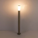 bollard lamp 1100 cylindrical, with sensor, switchable E27 IP44, stainless steel 