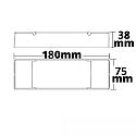 ISOLED DALI DT8 1 Adresse RGB+W PWM-Dimmer IP67, 4 Kanal, 12-36V 4x5A, 48V 4x3A, mit Digital-Display