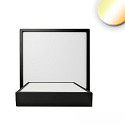 ceiling luminaire PRO 120MM square, CCT Switch IP20, black dimmable