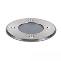 floor recessed luminaire IP67, silver