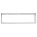 Aufbaurahmen f�r LED Panels 1200x300mm, H�he 5cm, steckbare Schnellmontage, IP20, wei�