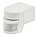 PIR Bewegungsmelder, 230V, max. 4A, 180� max. 10m Detektionsradius, IP44, Aufputzmontage, wei�